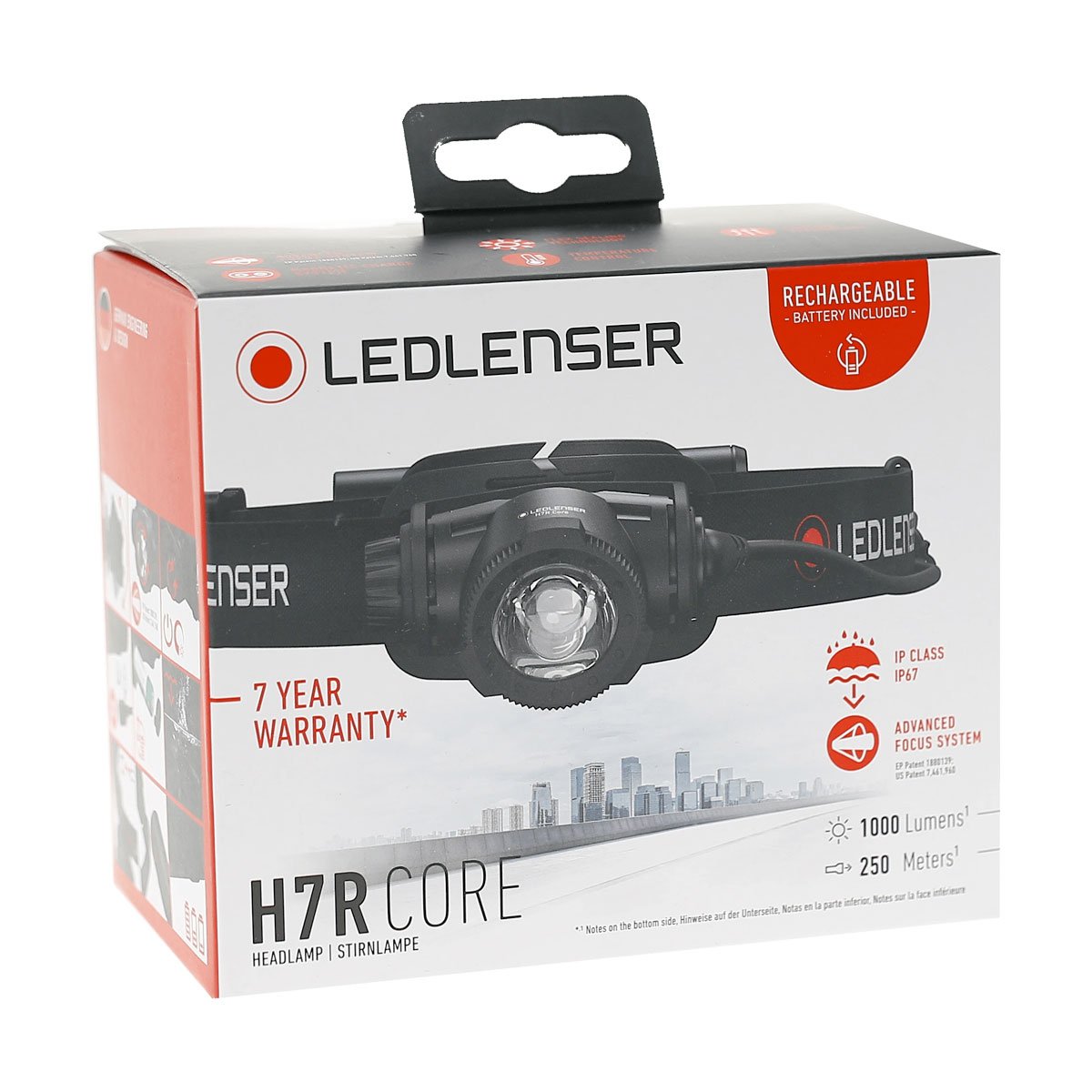 Ledlenser H7R Core Headlamp with Box-Tactical Gear UK
