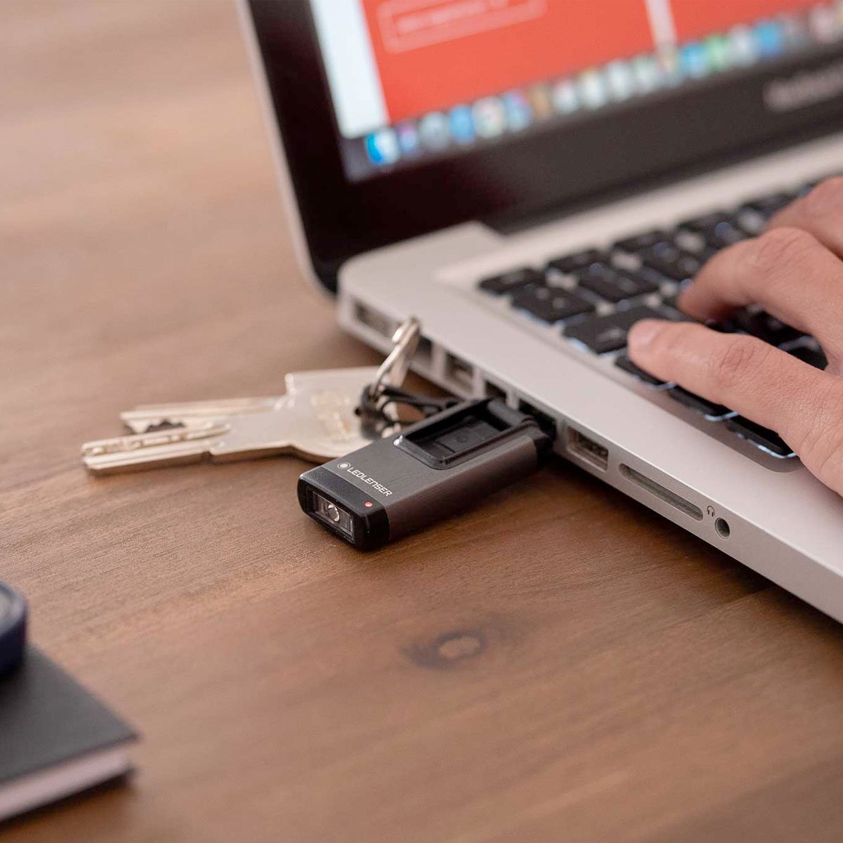 Ledlenser K4R Rechargeable Key Ring Lamp with Gift Box-Tactical Gear UK