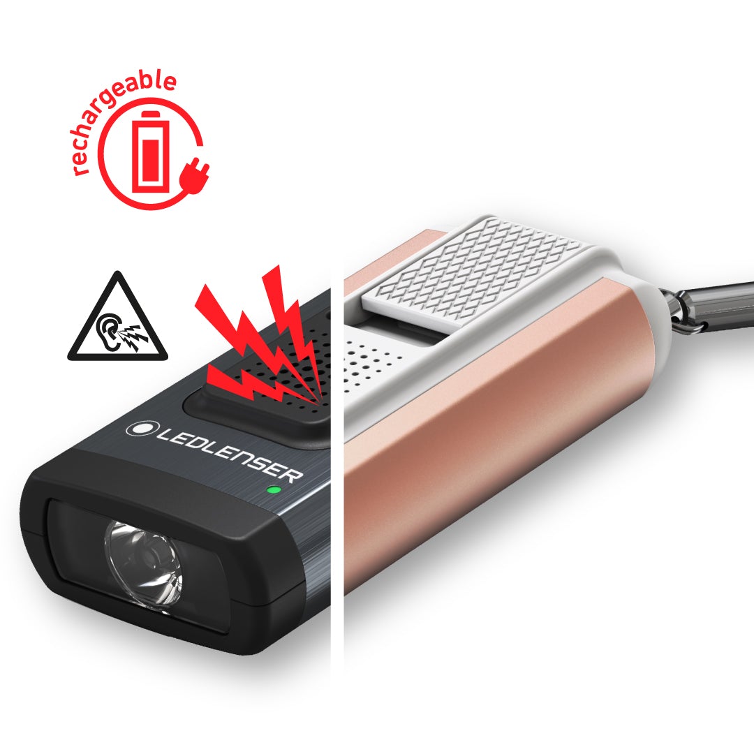 Ledlenser K6R Safety Compact Keychain Light with Gift Box-Tactical Gear UK