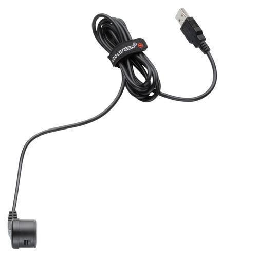 Ledlenser Magnet Charging Cable Red-M7R&X7R,M7RX (USB)-Tactical Gear UK