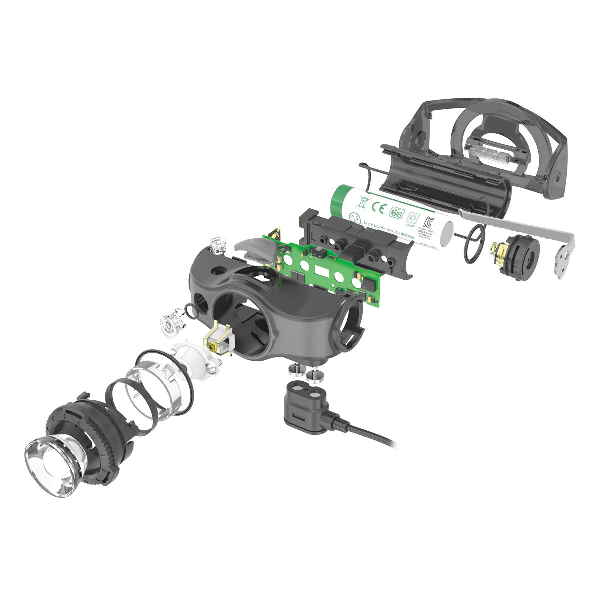 Ledlenser MH5 Rechargeable Headlamp with Window Box-Tactical Gear UK