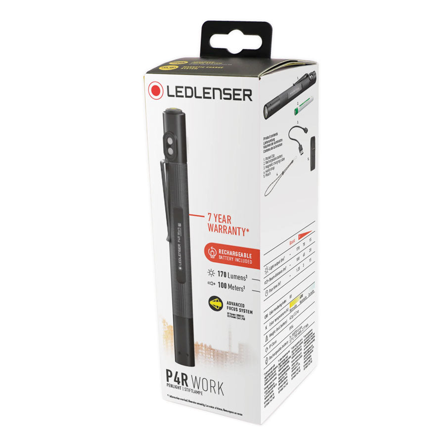 Ledlenser P4R Work Compact Penlight with Box-Tactical Gear UK