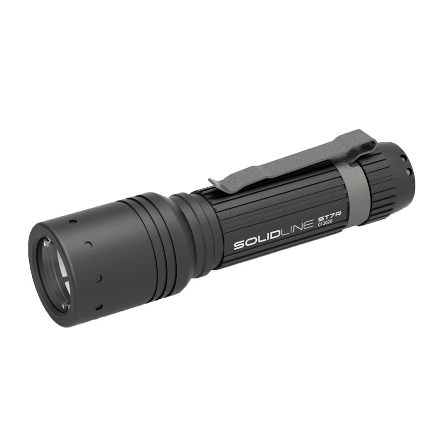 Ledlenser Solidline ST7R 1000lm 160 gram Rechargeable Robust Flashlight-Tactical Gear UK
