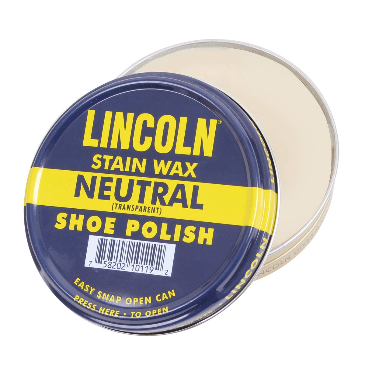Lincoln USMC Stain Wax Shoe Polish Black-Tactical Gear UK