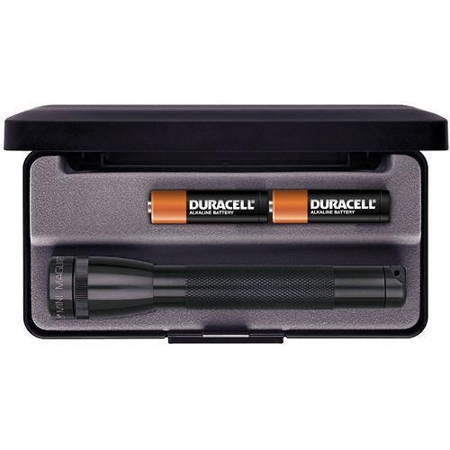 Maglite 2 Cell AA Mini Maglite Flashlight Black-Tactical Gear UK