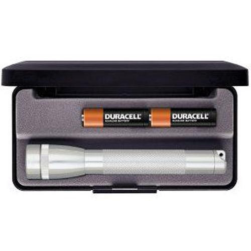 Maglite 2 Cell AA Mini Maglite Flashlight Silver-Tactical Gear UK