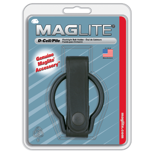 Maglite D Cell Belt Holder Plain Leather-Tactical Gear UK