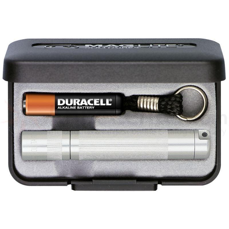 Maglite Solitaire AAA Incandescent Keychain Light in Presentation Box - Silver-Tactical Gear UK