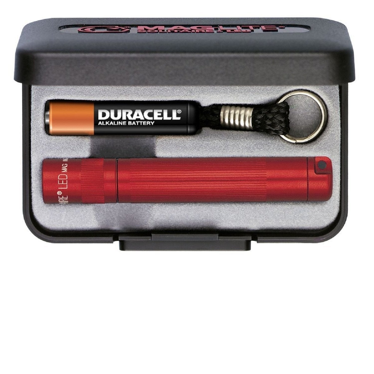 MagLite Solitaire LED AAA Flashlight Presentation Box Red-Tactical Gear UK
