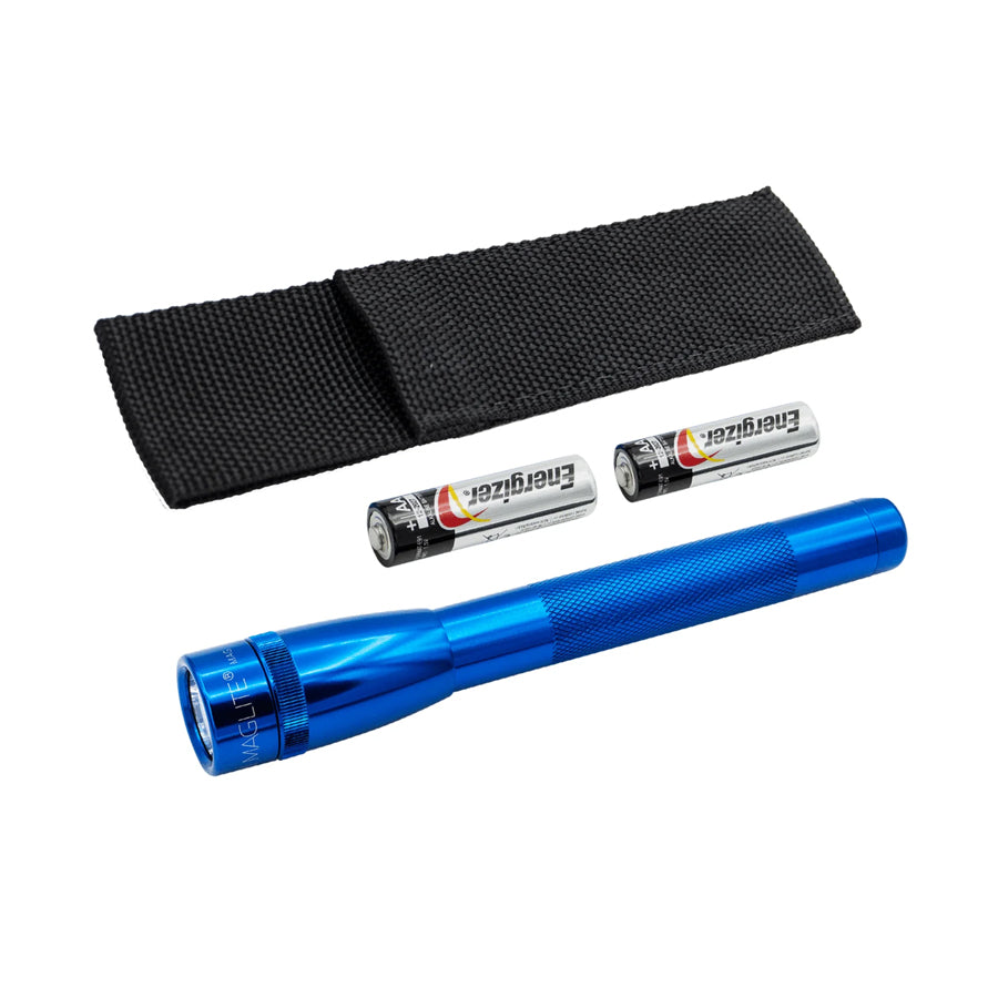 Maglite SP2P Mini Maglite Pro 2 AA-Cell LED Flashlight w/ Holster Pack-Tactical Gear UK
