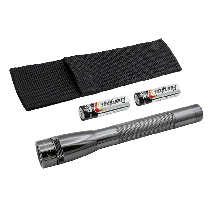 Maglite SP2P Mini Maglite Pro 2 AA-Cell LED Flashlight w/ Holster Pack-Tactical Gear UK