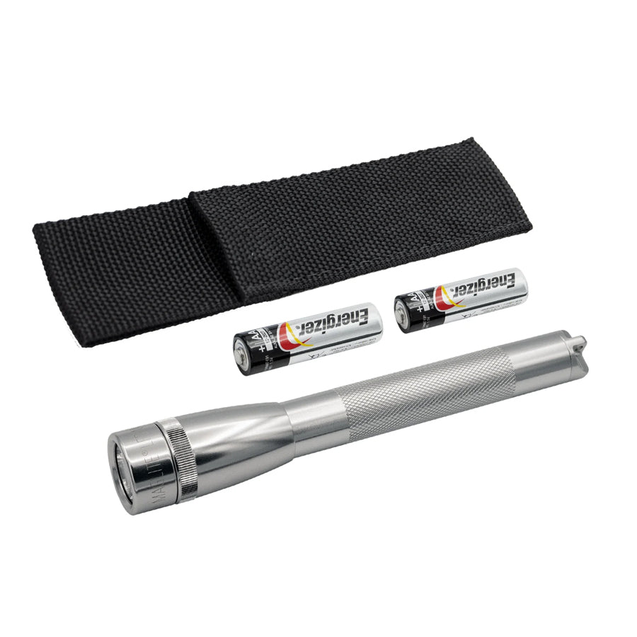 Maglite SP2P Mini Maglite Pro 2 AA-Cell LED Flashlight w/ Holster Pack-Tactical Gear UK