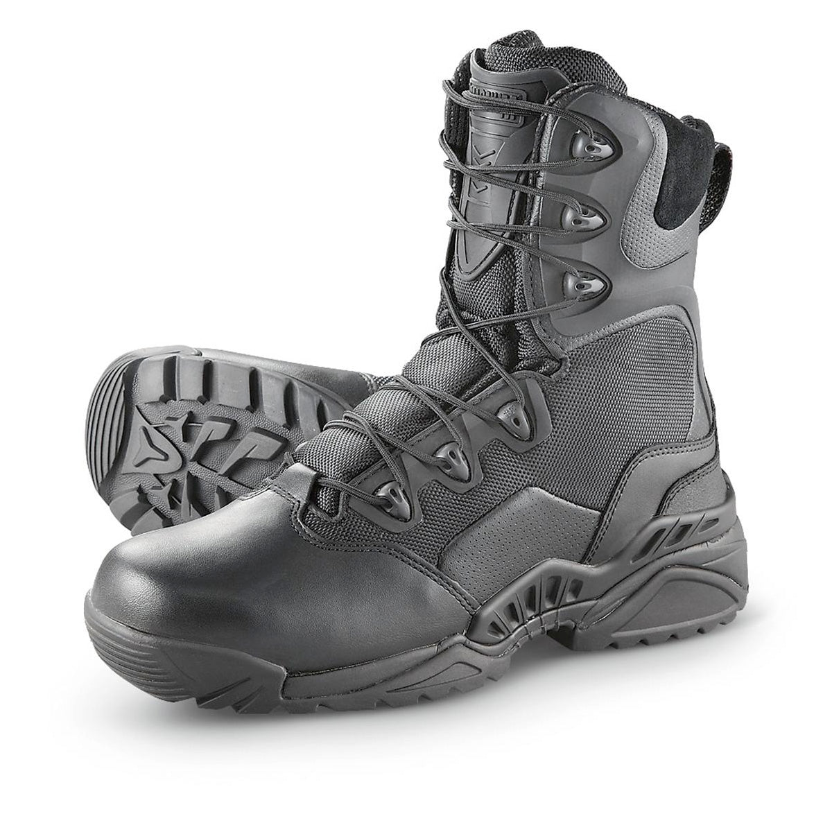 Magnum Elite Spider 8.1 Urban Side-Zip Boot Black-Tactical Gear UK