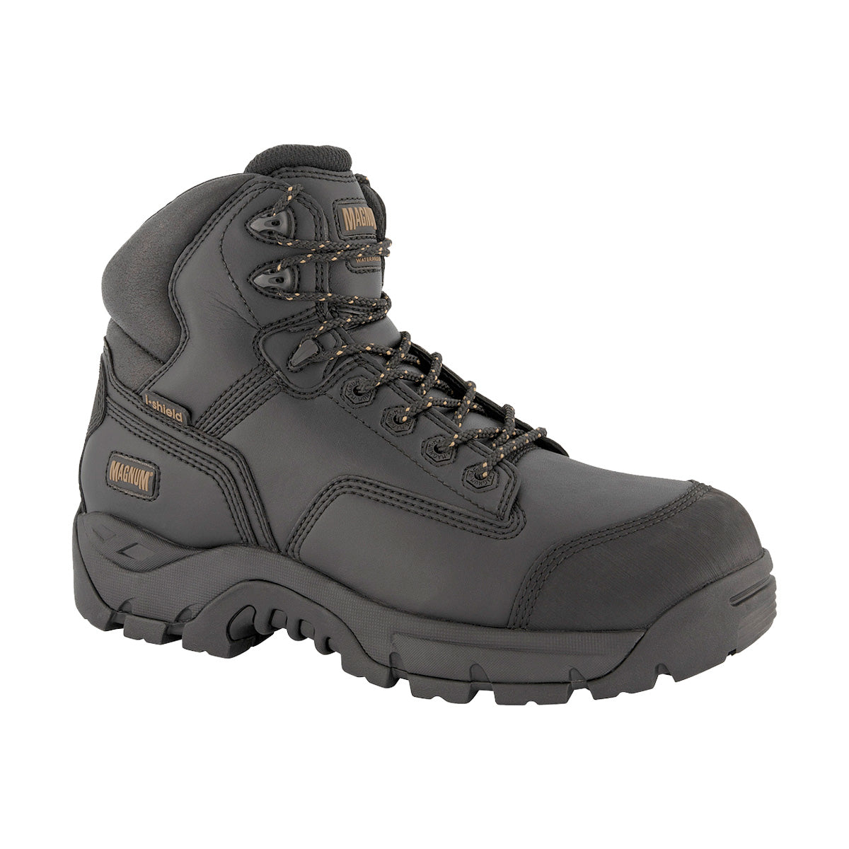 Magnum Precision Max Side-Zip Composite Toe Waterproof iShield Boot Black-Tactical Gear UK