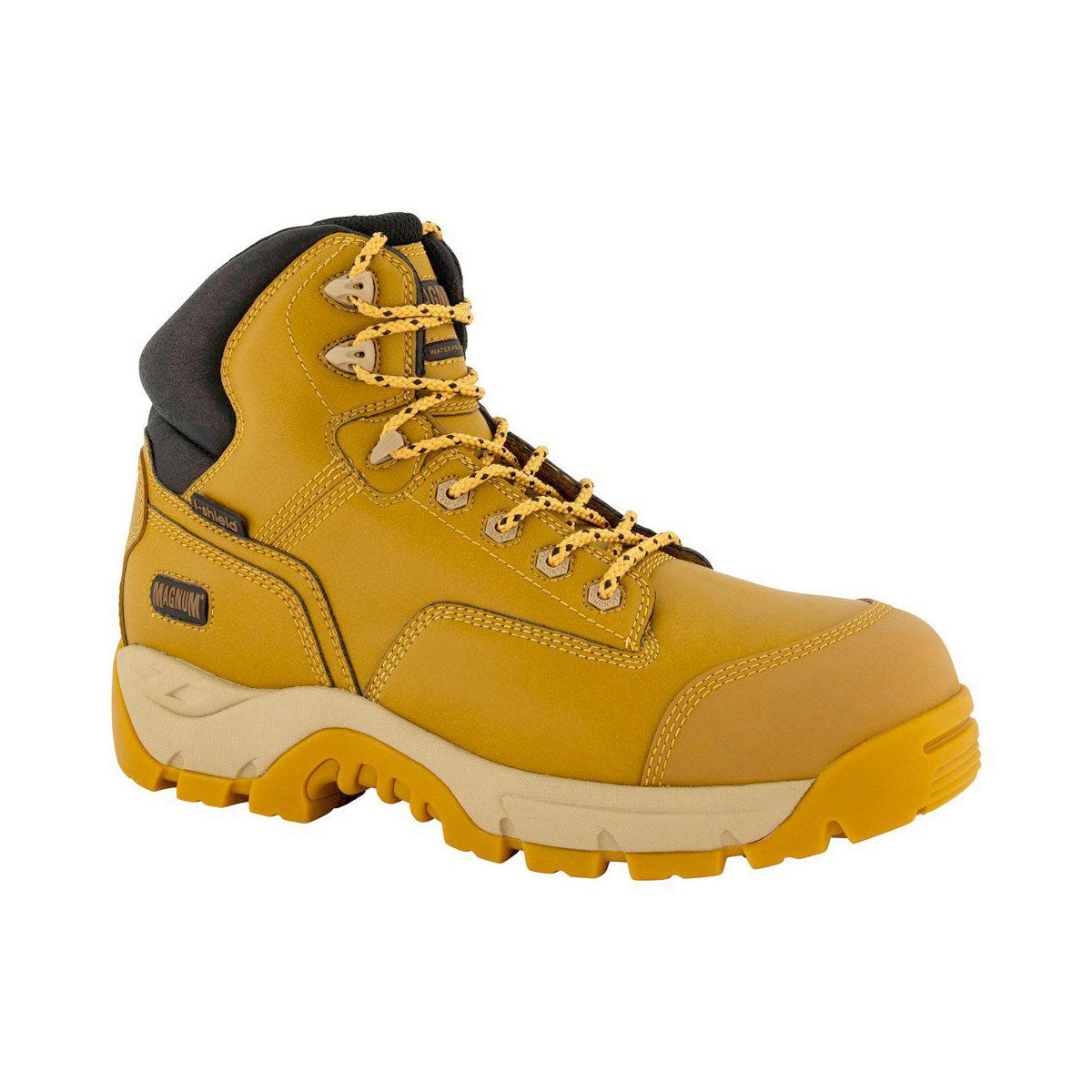 Magnum Precision Max Side-Zip Composite Toe Waterproof iShield Boot Wheat-Tactical Gear UK