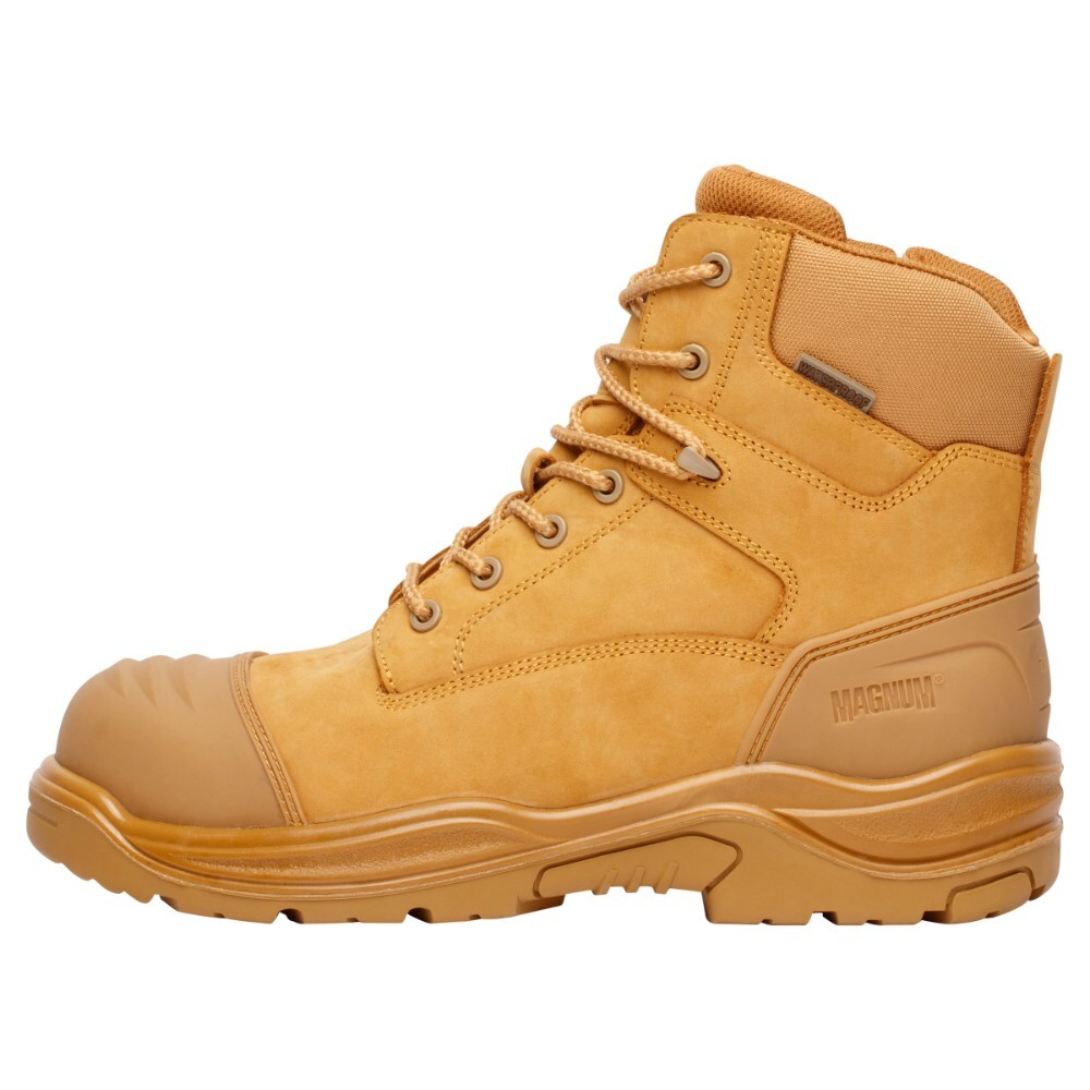 Magnum Storm Master Composite Toe Side Zip Waterproof Boot Wheat-Tactical Gear UK
