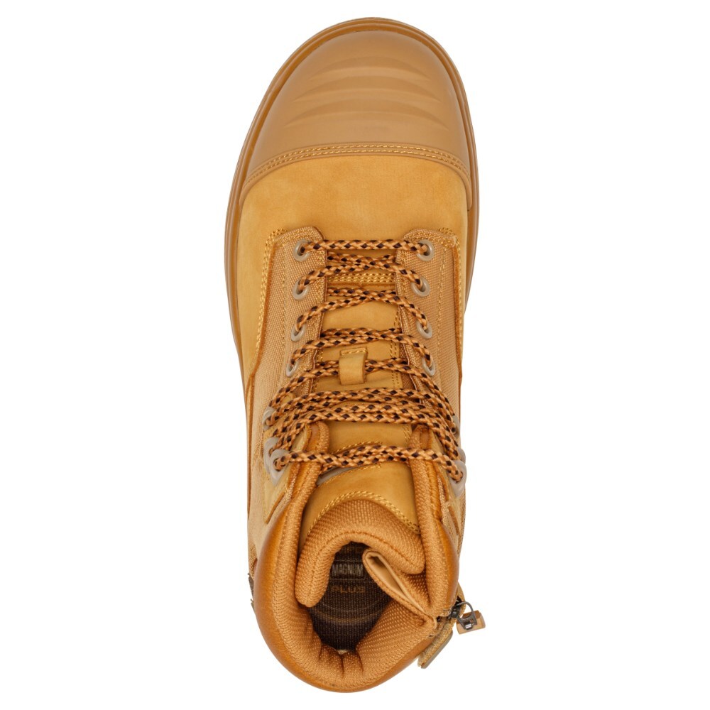 Magnum Storm Master Composite Toe Side Zip Waterproof Boot Wheat-Tactical Gear UK