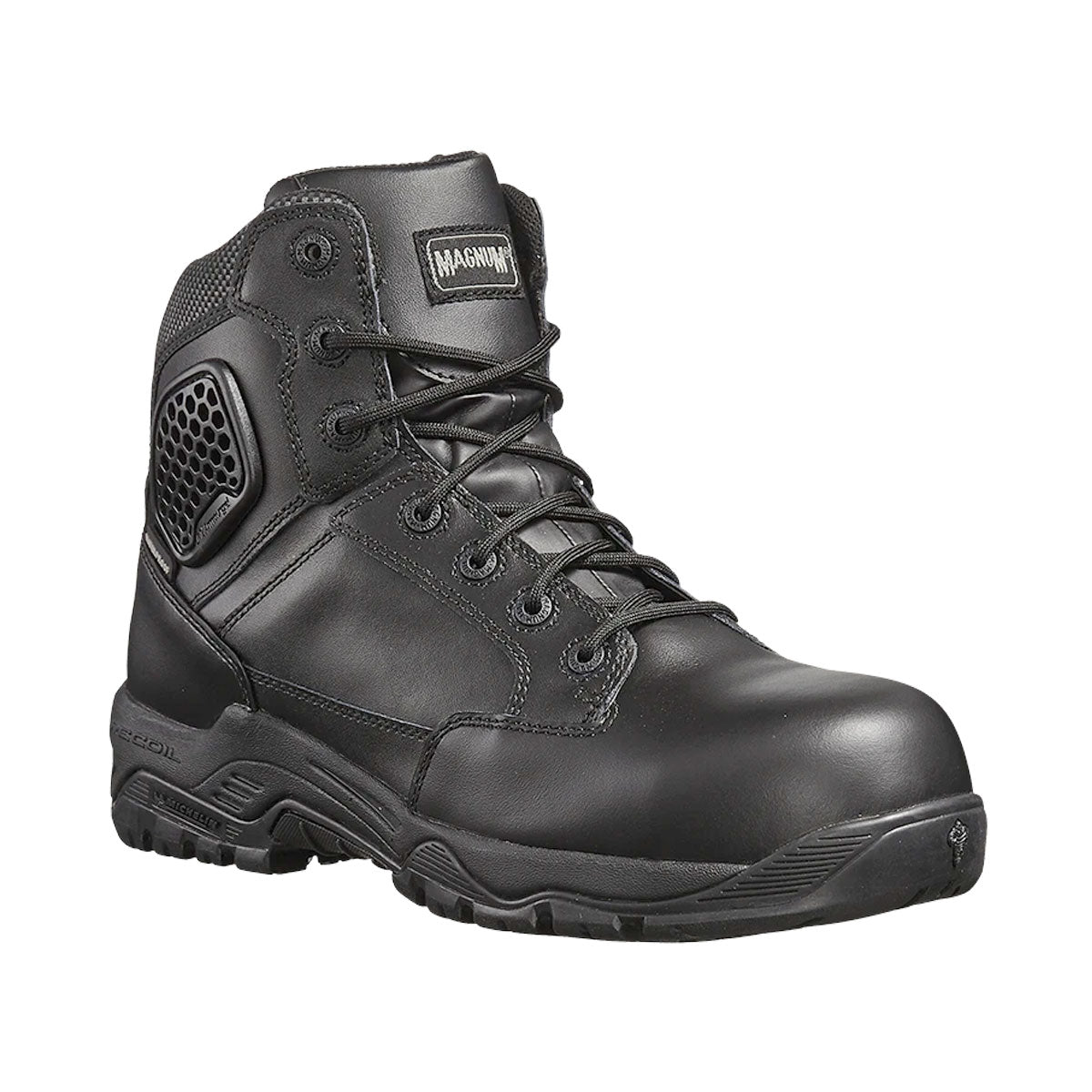 Magnum Strike Force 6.0 Leather Side-Zip Composite Toe Waterproof Boot Black-Tactical Gear UK