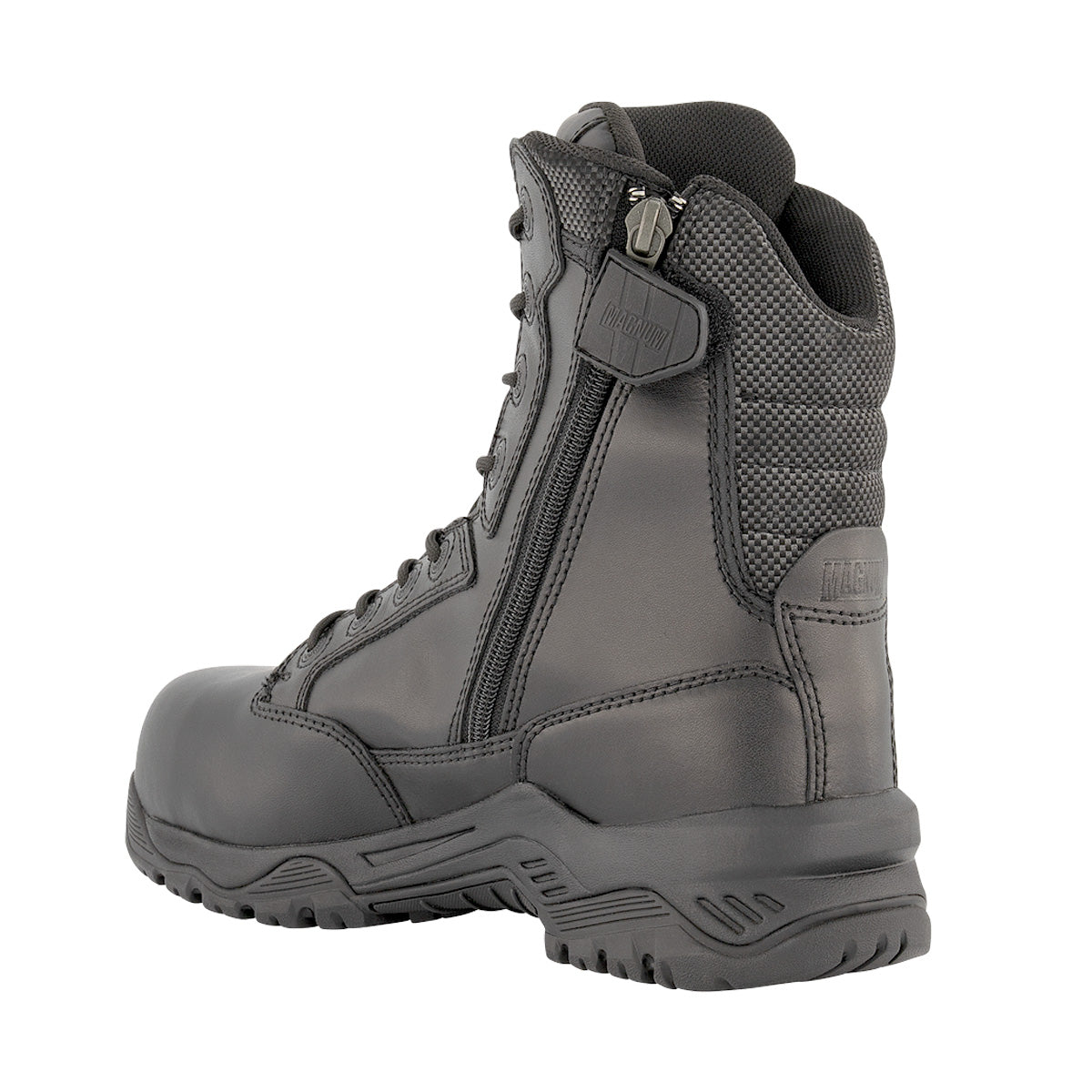 Magnum Strike Force 8.0 Leather Side-Zip Waterproof Boot Black-Tactical Gear UK