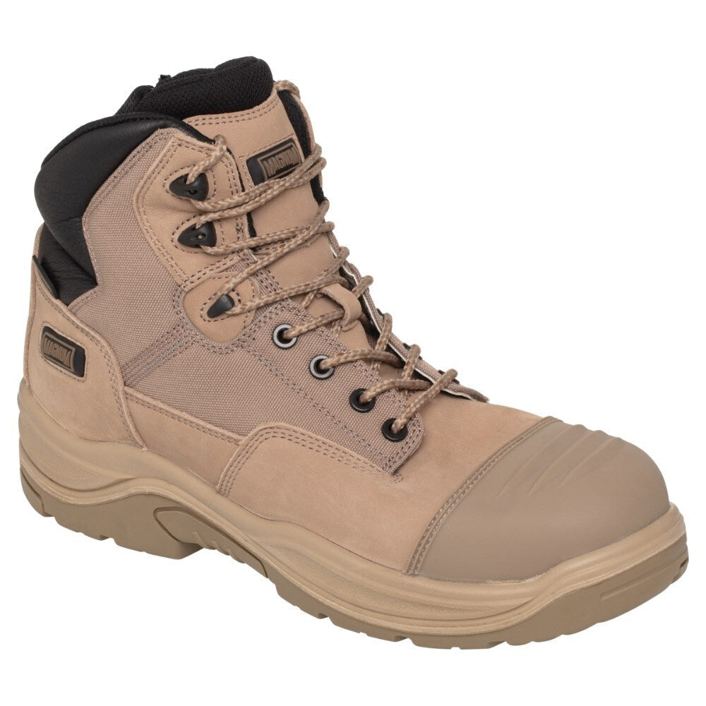 Magnum Trademaster Lite Composite Toe Side Zip Waterproof Boot Stone-Tactical Gear UK