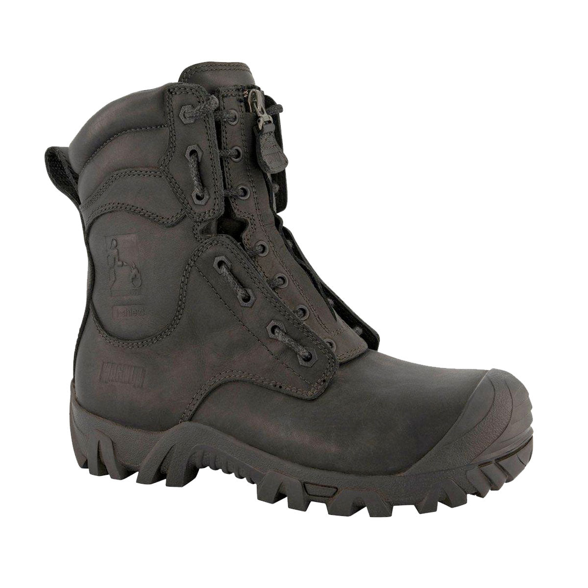 Magnum Vulcan Composite Toe and Plate Waterproof Boot with Front Zipper-Tactical Gear UK