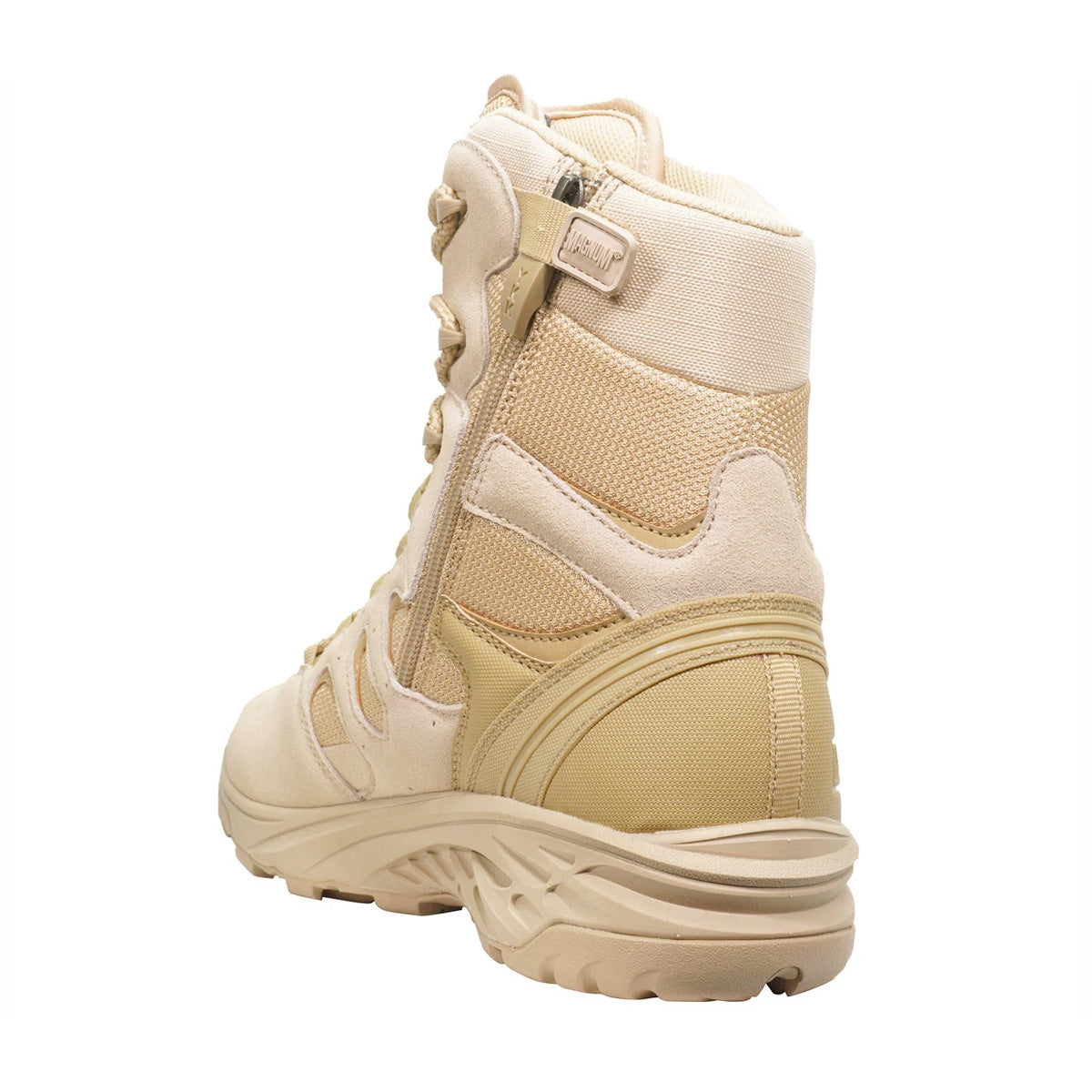 Magnum Wild Fire Tactical 8.0 Side-Zip Waterproof Boots Desert Tan-Tactical Gear UK