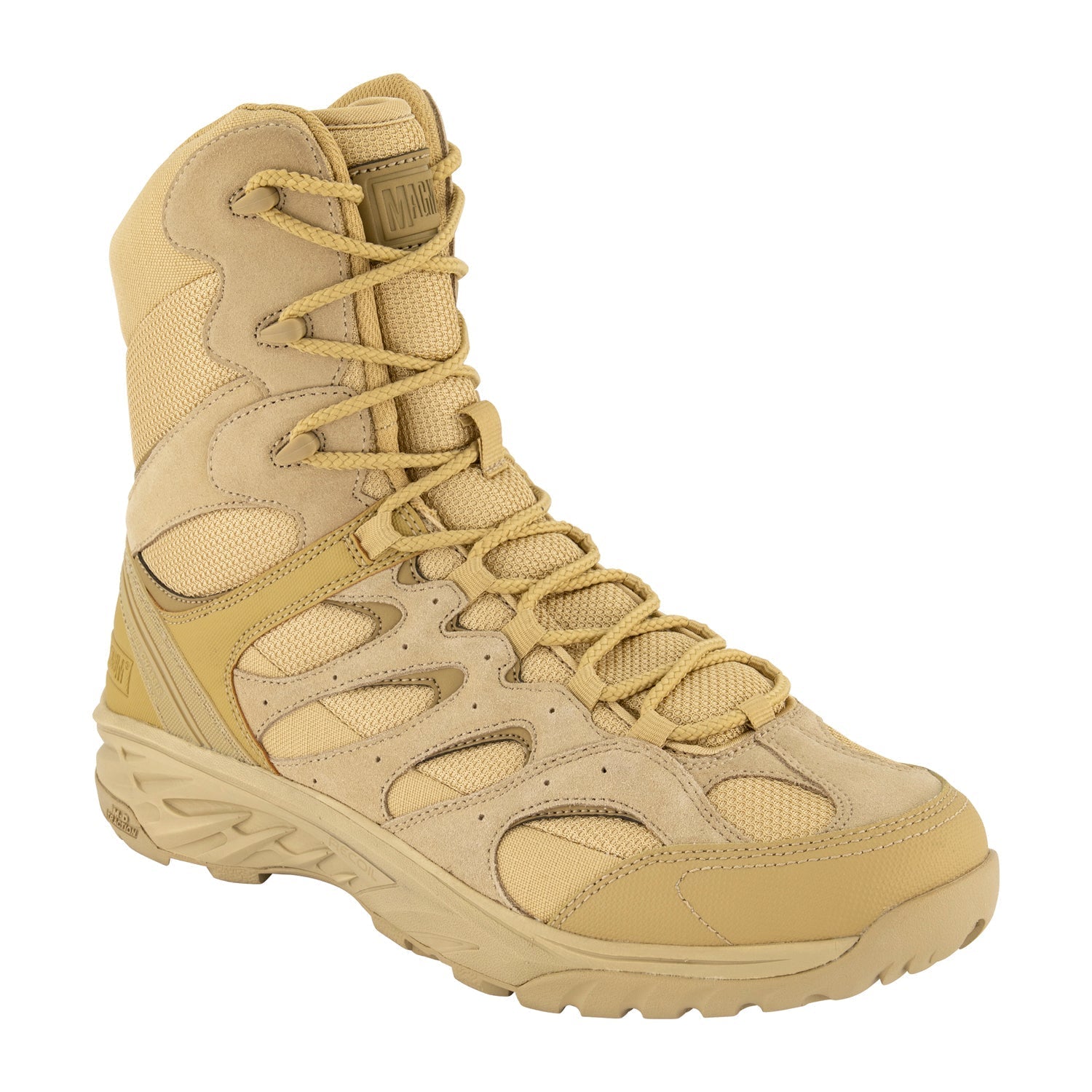 Magnum Wild Fire Tactical 8.0 Side-Zip Waterproof Boots Desert Tan-Tactical Gear UK