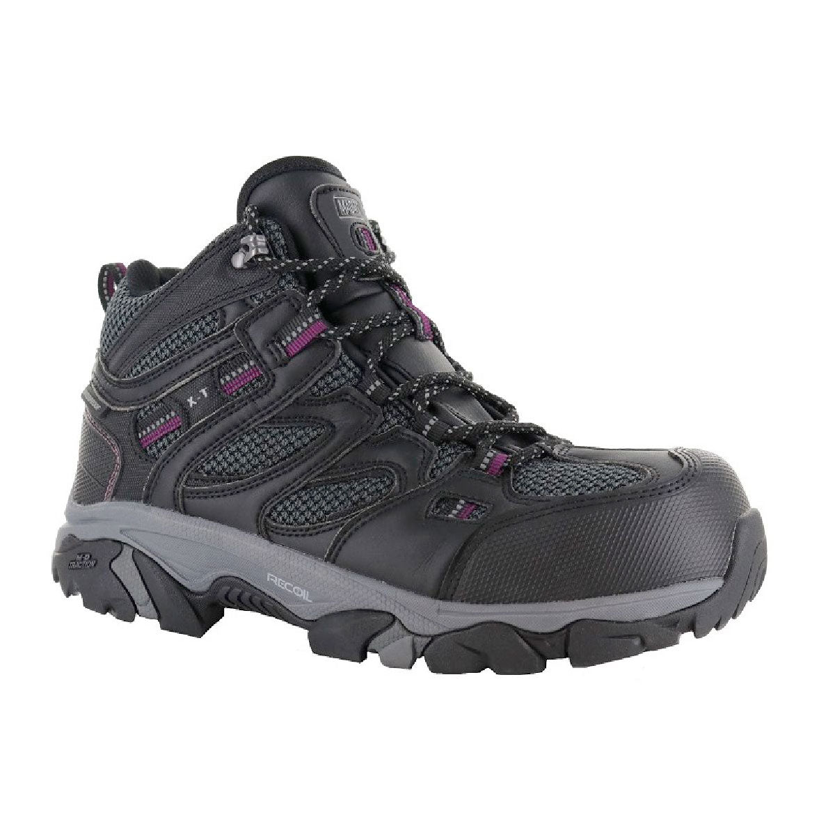 Magnum XT Boron Mid CT SZ WP Womens Boots Black Purple-Tactical Gear UK