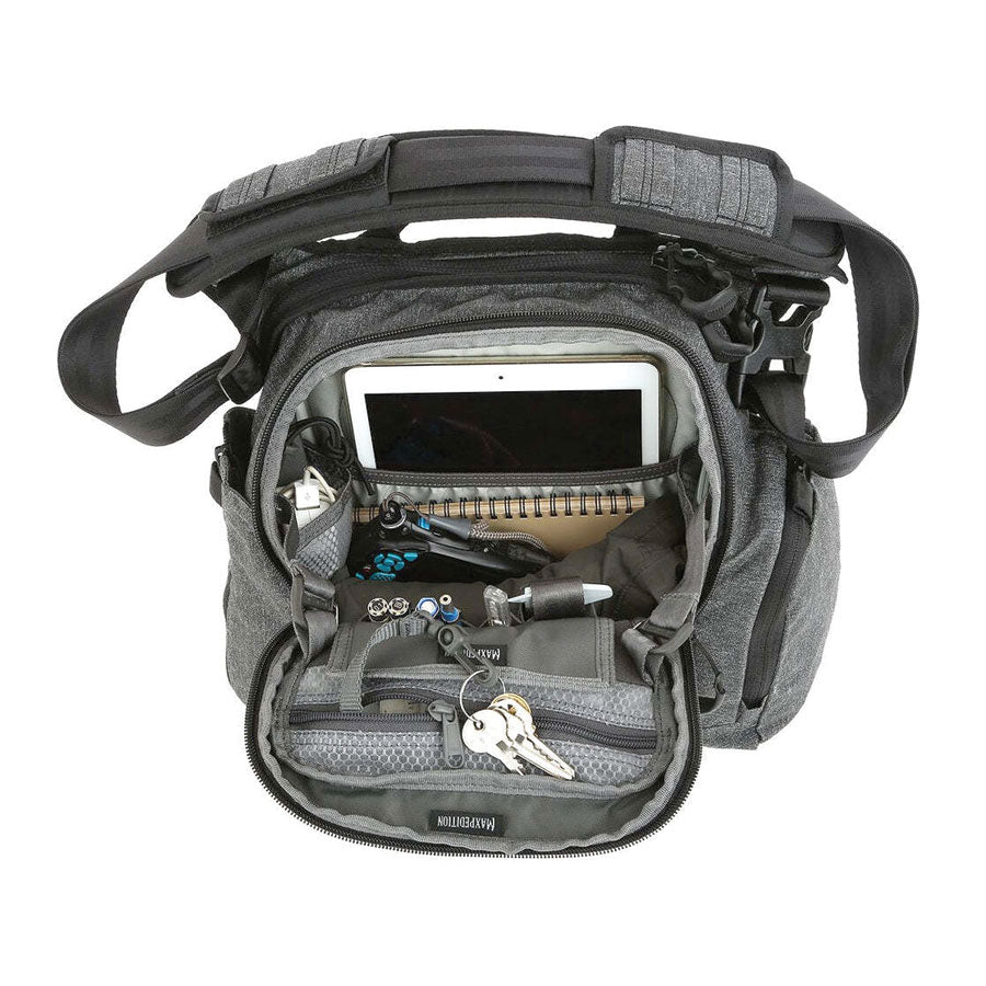 Maxpedition Entity Crossbody Bag Small 9L Charcoal-Tactical Gear UK