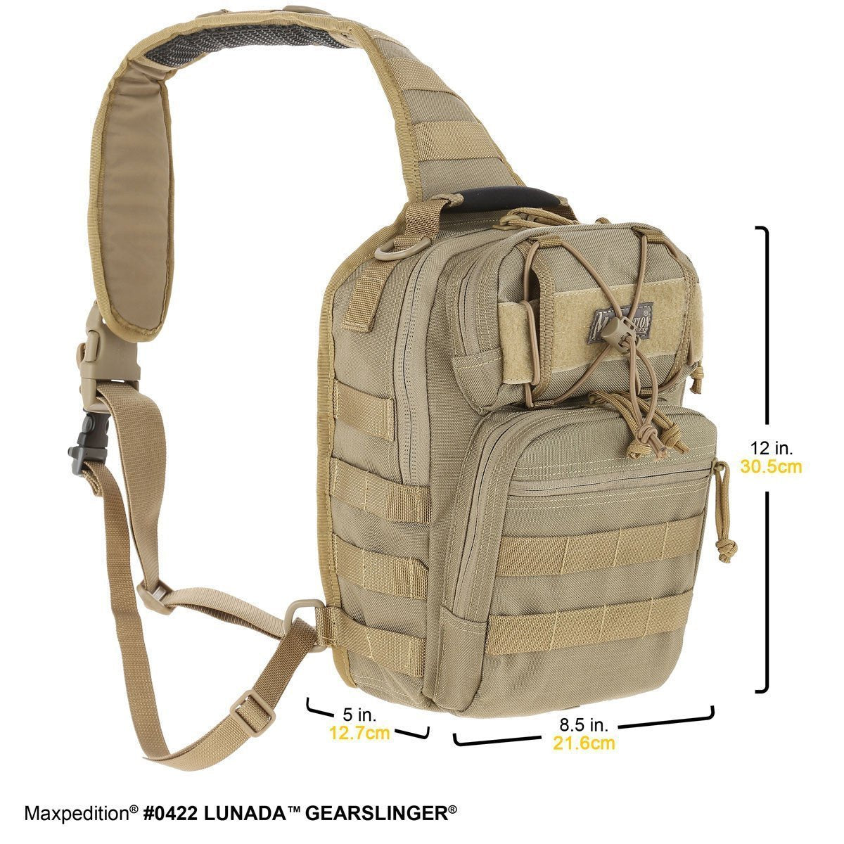 Maxpedition Lunada Gearslinger Black-Tactical Gear UK