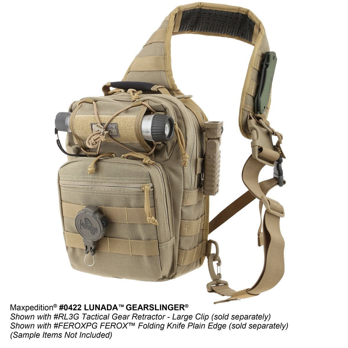Maxpedition Lunada Gearslinger Black-Tactical Gear UK