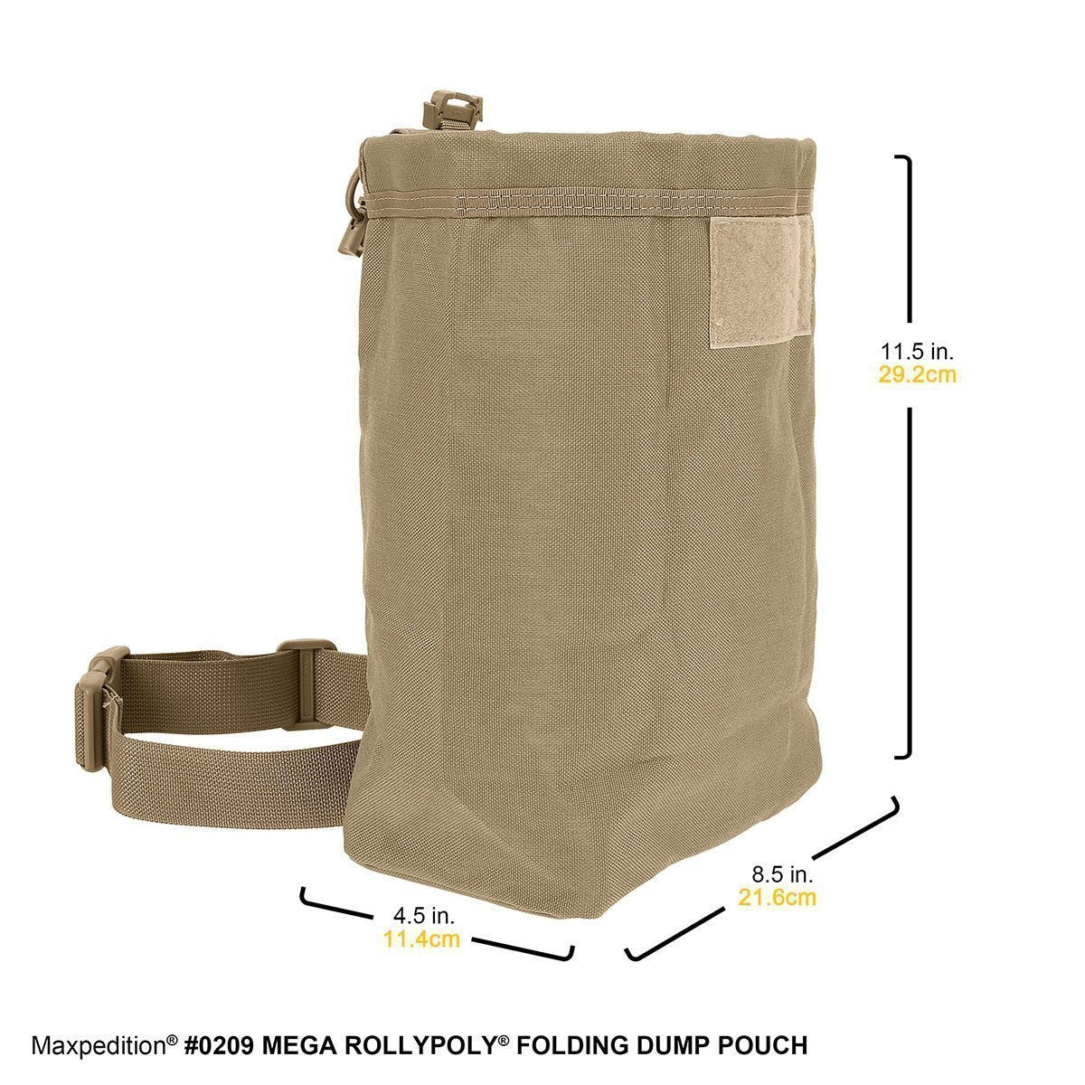 Maxpedition Mega Rollypoly Folding Dump Pouch-Tactical Gear UK