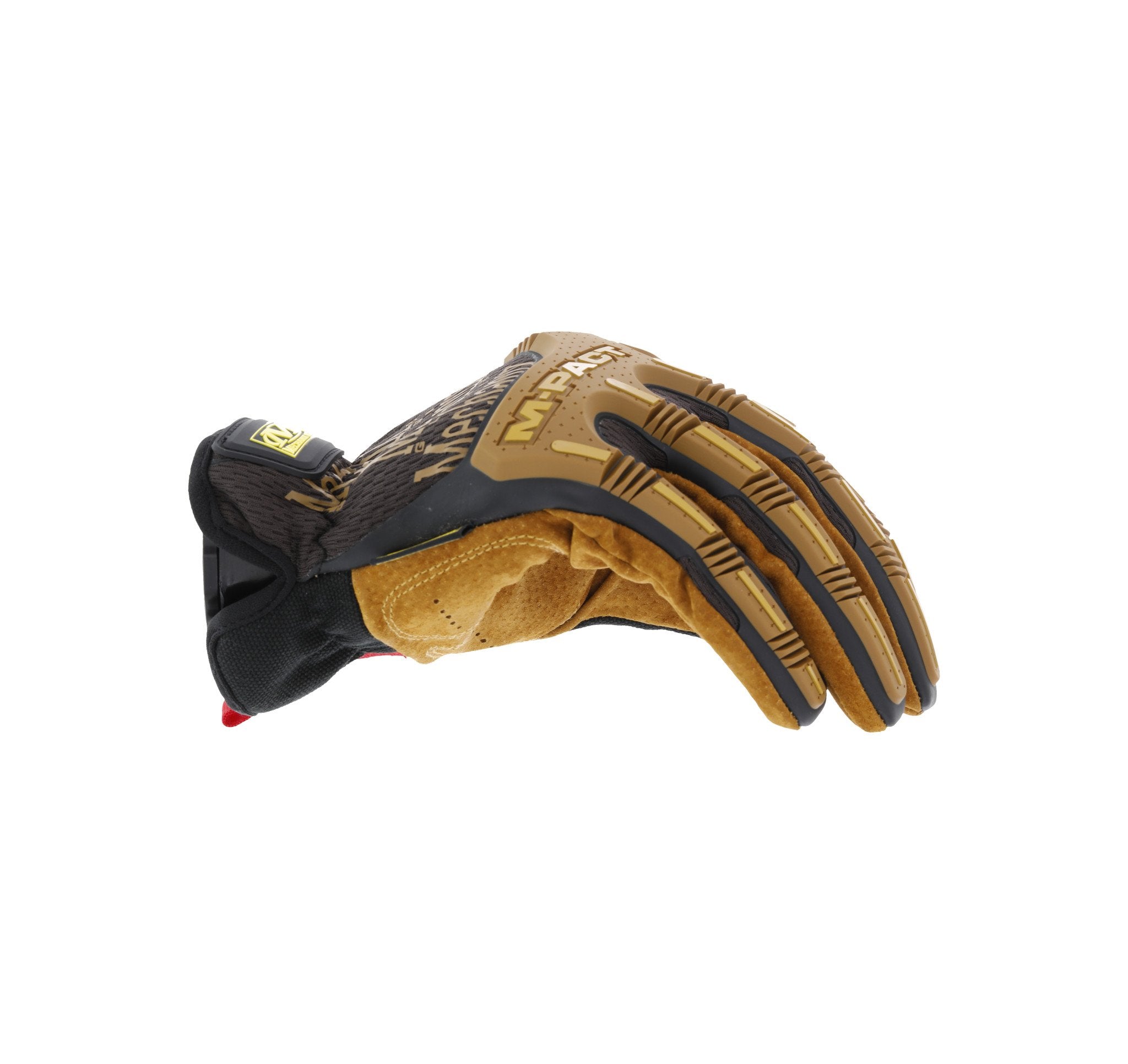 Mechanix Wear Durahide M-Pact Open Cuff Leather Glove-Tactical Gear UK