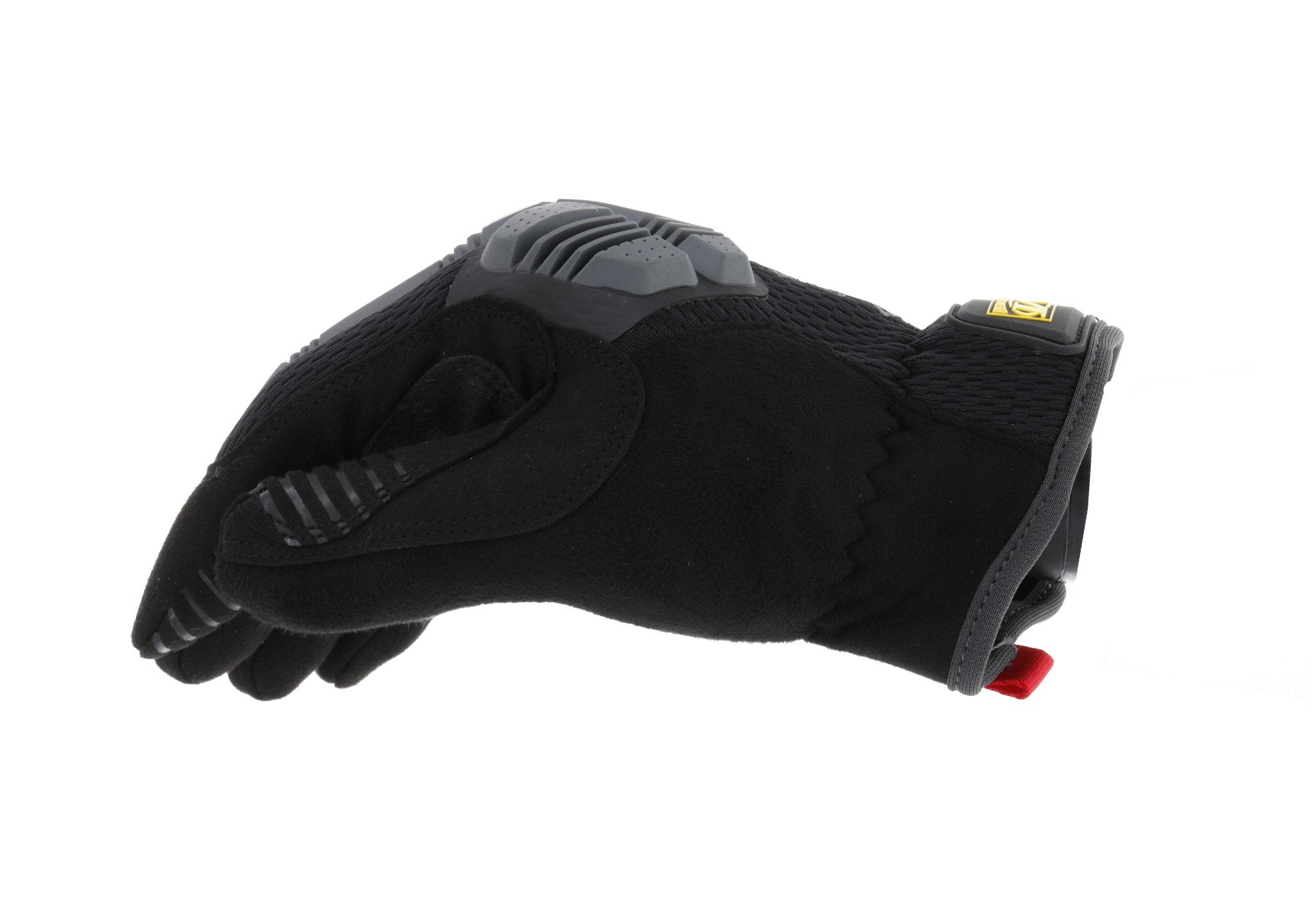 Mechanix Wear M-Pact Open Cuff Impact Resistant Glove Black Grey-Tactical Gear UK