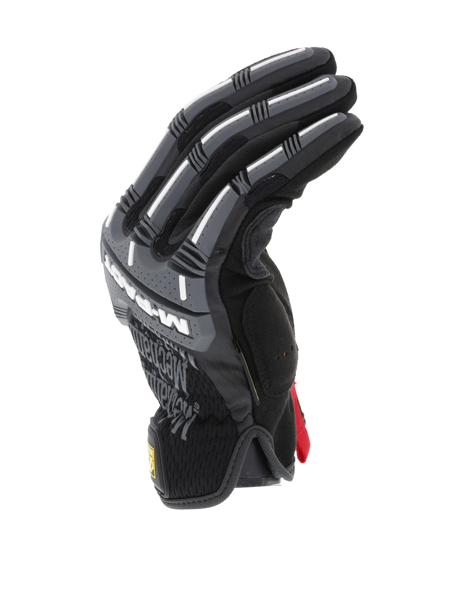 Mechanix Wear M-Pact Open Cuff Impact Resistant Glove Black Grey-Tactical Gear UK