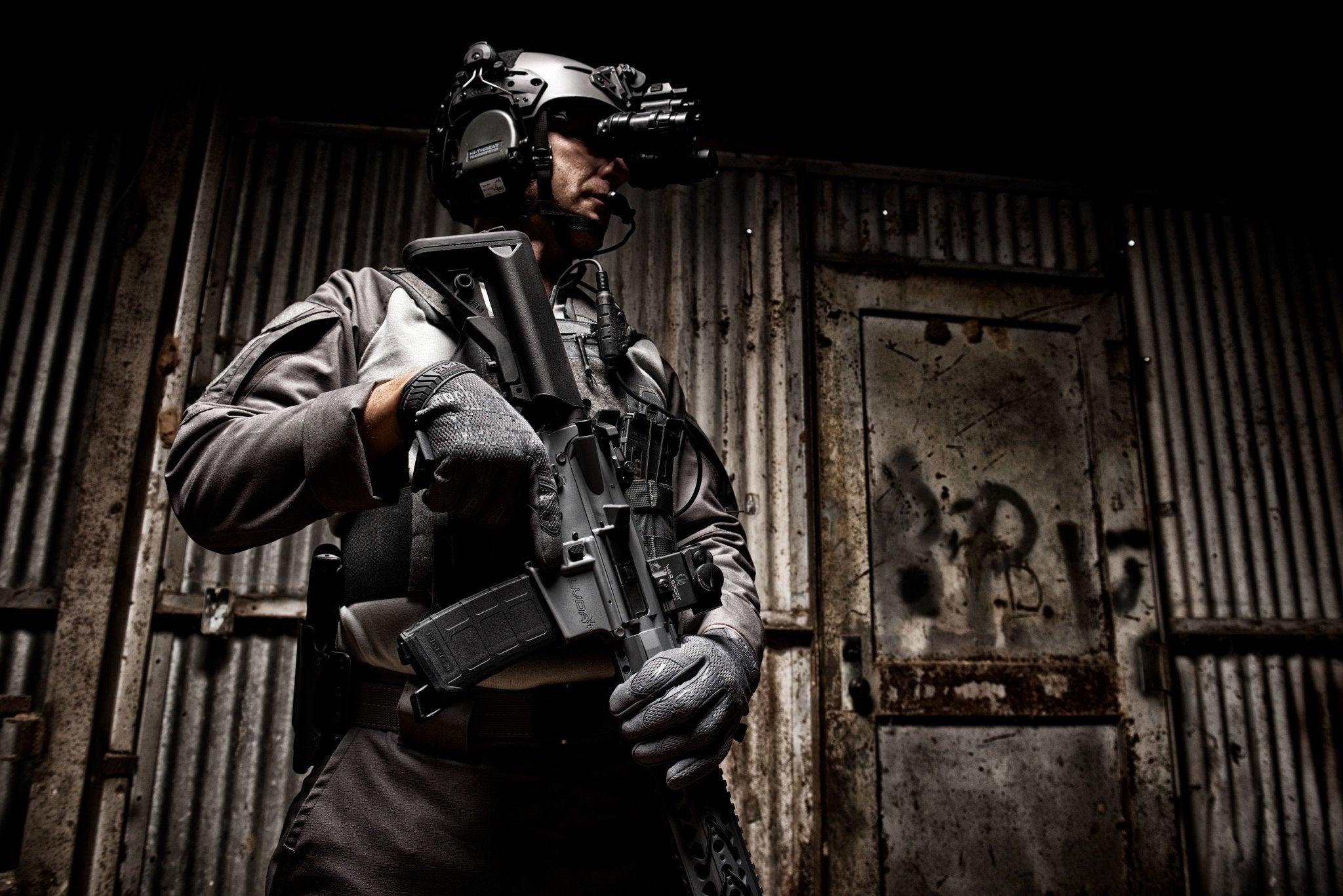 Mechanix Wear The Original Tactical Glove Wolf Gray-Tactical Gear UK