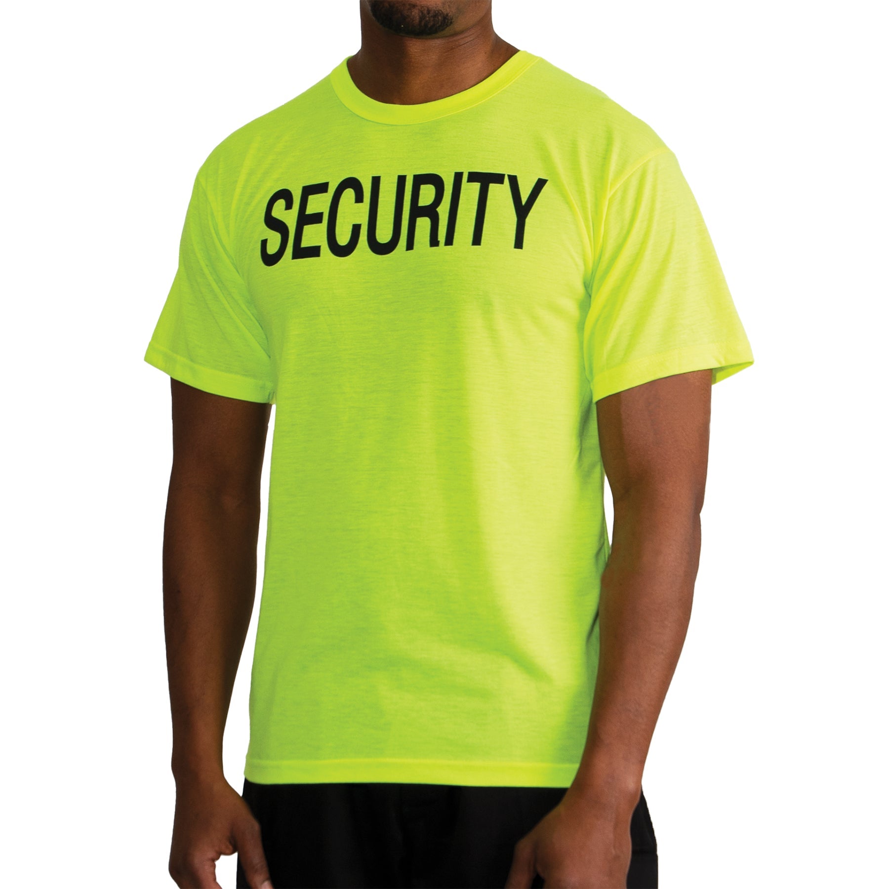 MilSpec 2-Sided Security T-Shirt Safety Green-Tactical Gear UK