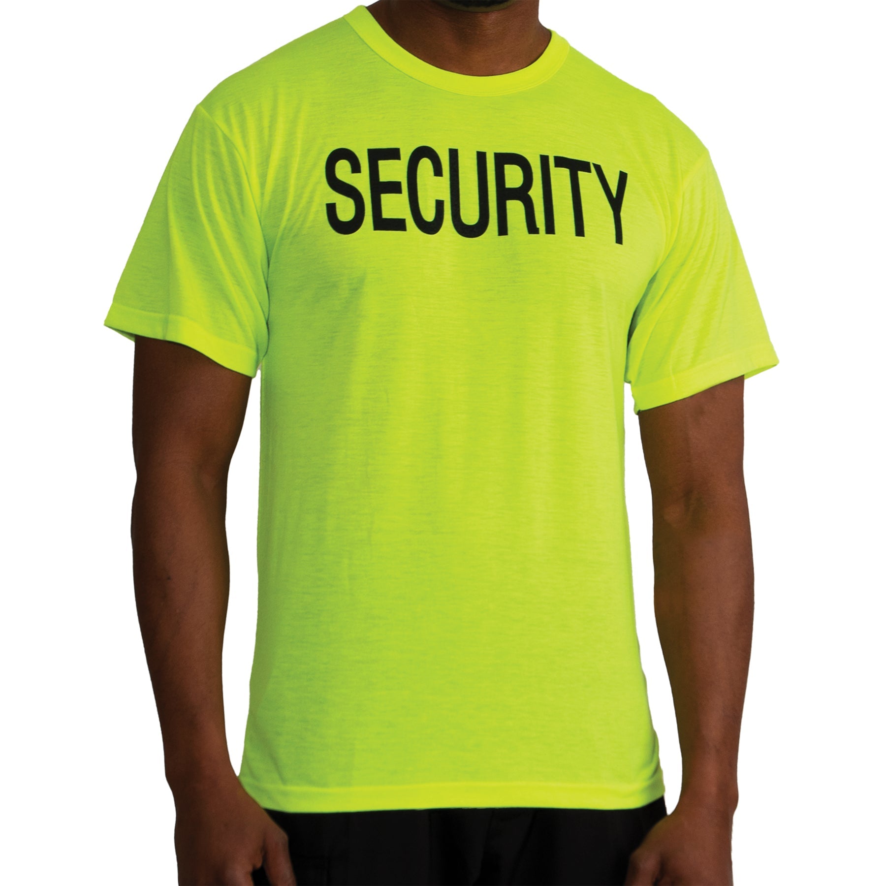 MilSpec 2-Sided Security T-Shirt Safety Green-Tactical Gear UK