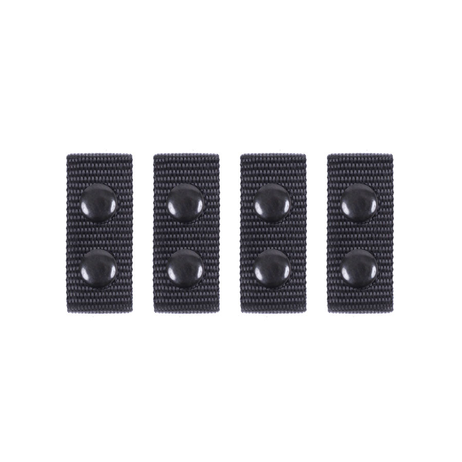 Milspec Belt Keepers 4 Piece Set Black-Tactical Gear UK