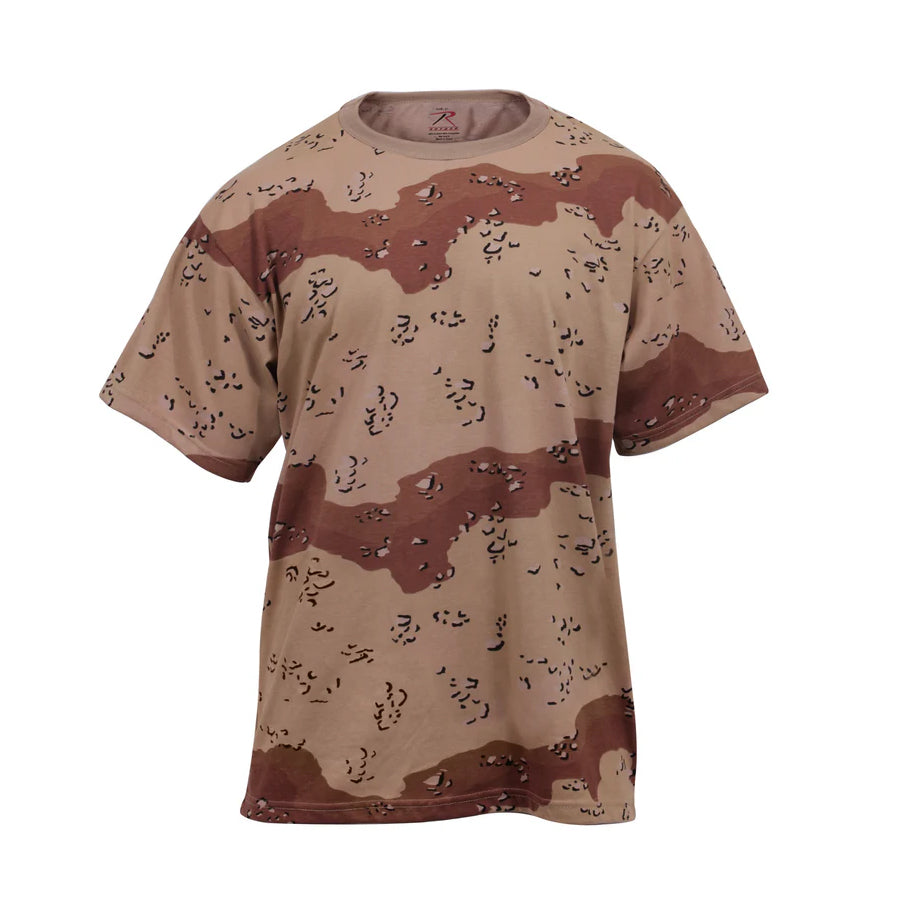 MilSpec Camo T-Shirt Desert Camo - 2XL-Tactical Gear UK