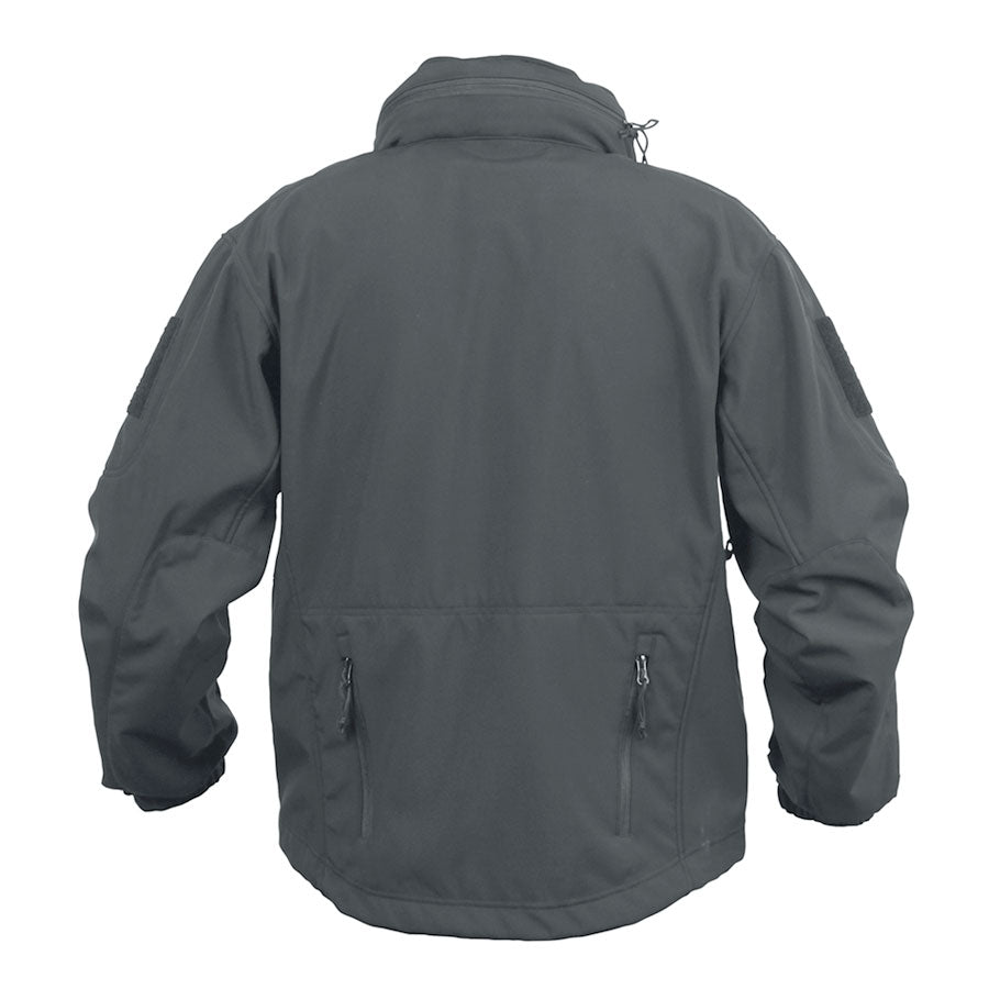 MilSpec Concealed Carry Soft Shell Jacket Gunmetal Grey-Tactical Gear UK
