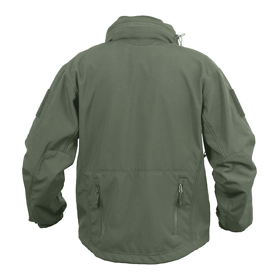 MilSpec Concealed Carry Soft Shell Jacket Olive Drab-Tactical Gear UK