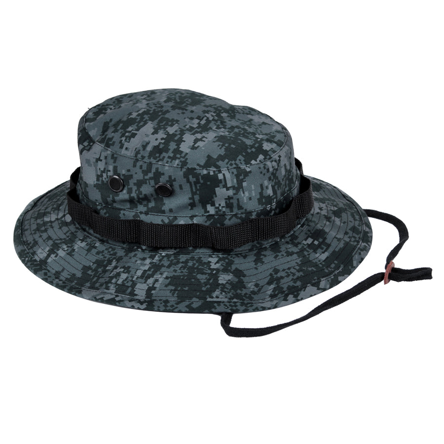 MilSpec Digital Camo Boonie Hat - Midnight Digital Camo-Tactical Gear UK