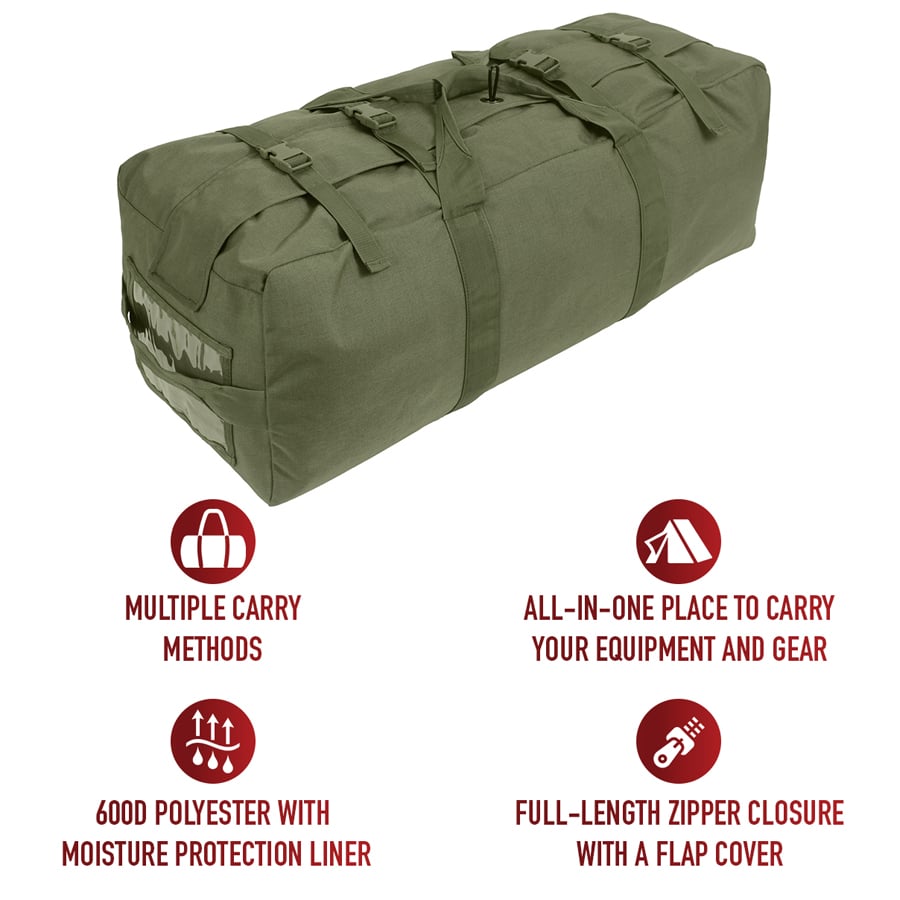 Milspec Enhanced Duffle Bag 76L-Tactical Gear UK