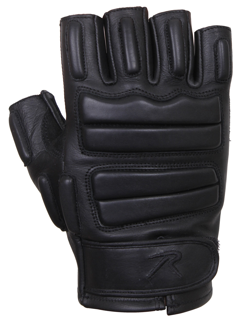 Milspec Fingerless Padded Tactical Gloves-Tactical Gear UK