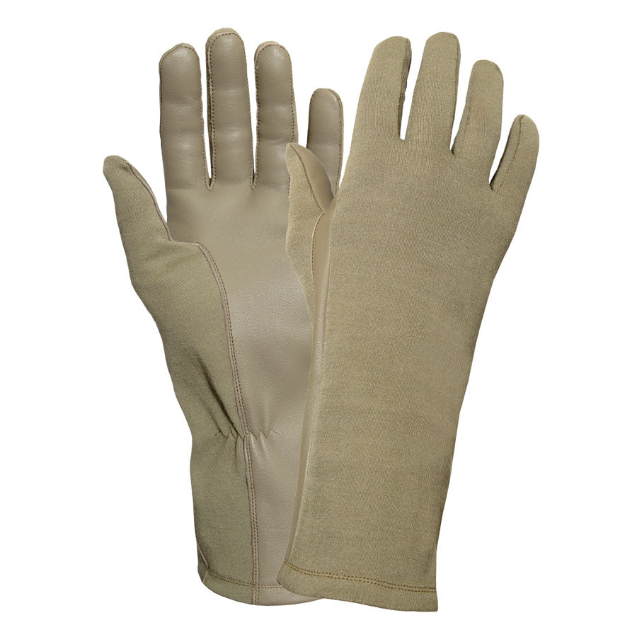 MilSpec G.I. Type Flame & Heat Resistant Flight Gloves-Tactical Gear UK