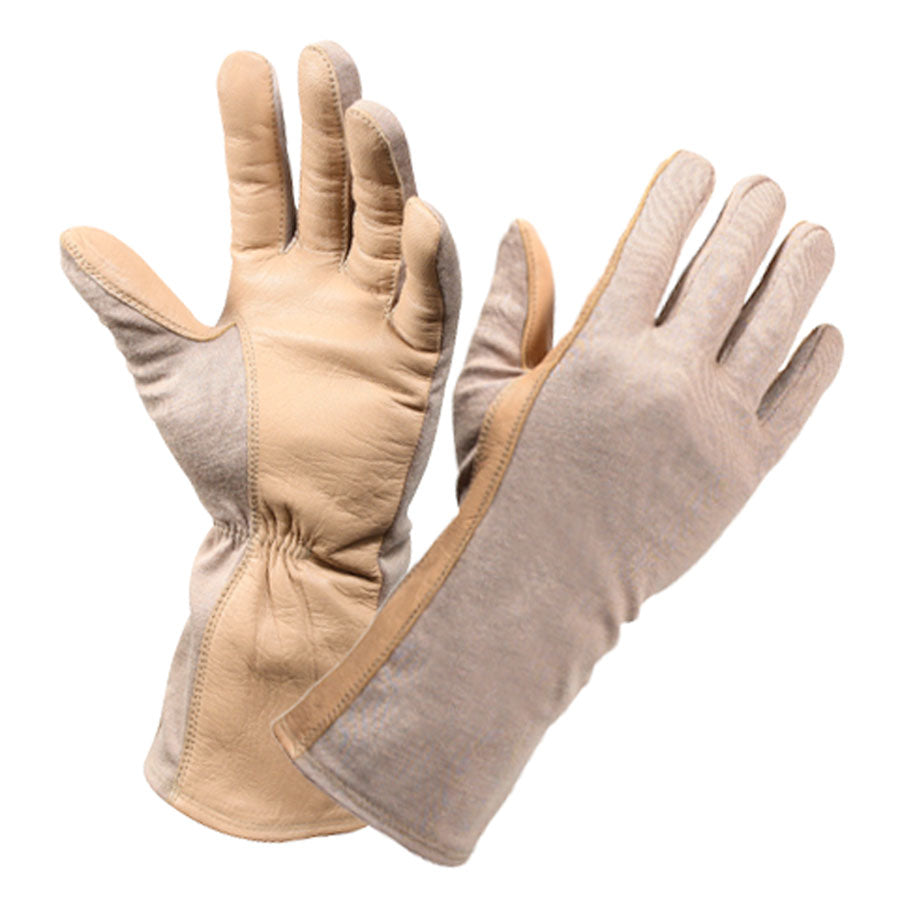 MilSpec G.I. Type Flame & Heat Resistant Flight Gloves-Tactical Gear UK