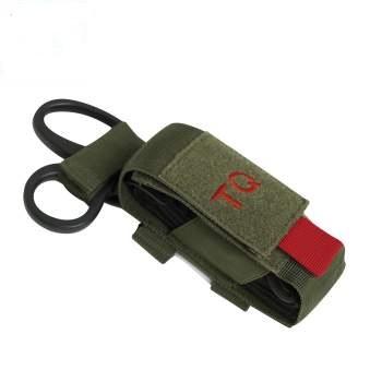 Milspec MOLLE Tactical Tourniquet and Shear Holder Pouch-Tactical Gear UK