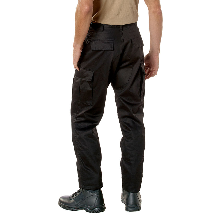 MilSpec Tactical BDU Pants Black-Tactical Gear UK