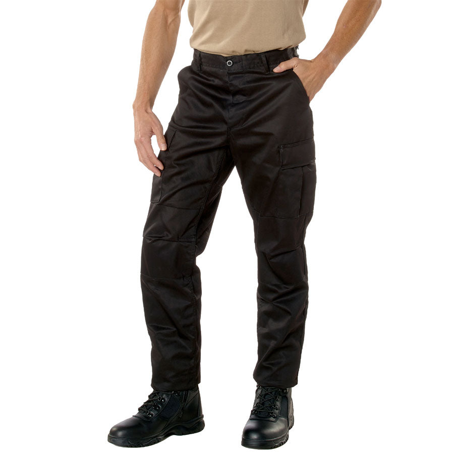 MilSpec Tactical BDU Pants Black-Tactical Gear UK